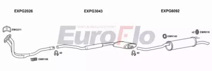 Система выпуска ОГ EuroFlo PG30515 3001B